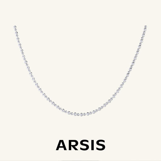 ARSIS｜流光系列 泡泡网球项链 商品图0