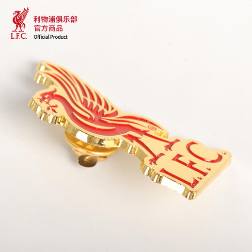 【官方正版】利物浦俱乐部 | 红金利物鸟胸针设计感徽章配饰 商品图2