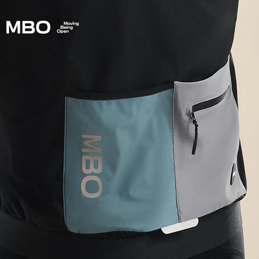 MBO男子骑行马甲CLV32A 25年四季款时尚多功能防风马甲 商品图9