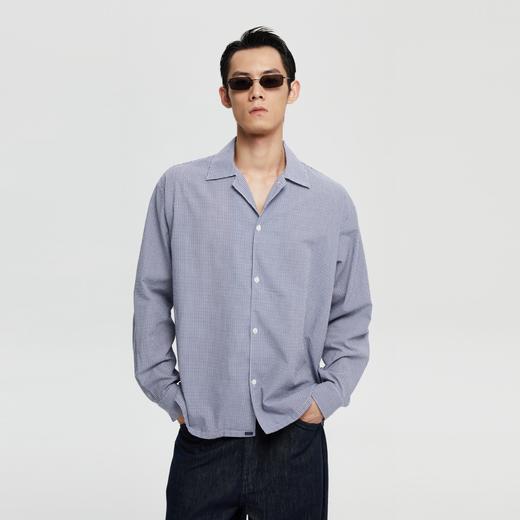 oneup泡泡纱宽松衬衫 商品图0