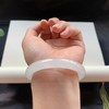 高货白里青翡翠手镯 传家宝温润圆满中式翡翠手镯49625031817H（一口价） 商品缩略图5