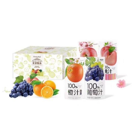 橙宝100%果汁四口味混合装195ml*6 商品图5