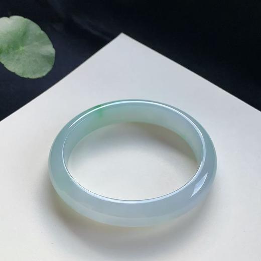 高货 翡翠手镯 传家宝温润圆满中式翡翠手镯49625031818H（一口价） 商品图1