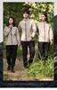 抗静电 情侣立领纯色薄款冲锋衣登山团体服男夹克防风防水透气BSZD2388 商品缩略图2