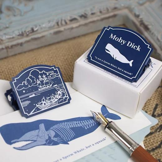 后浪自研文创 白鲸系列书夹 手帐绘画固定夹文创文艺青年生日礼物 商品图1