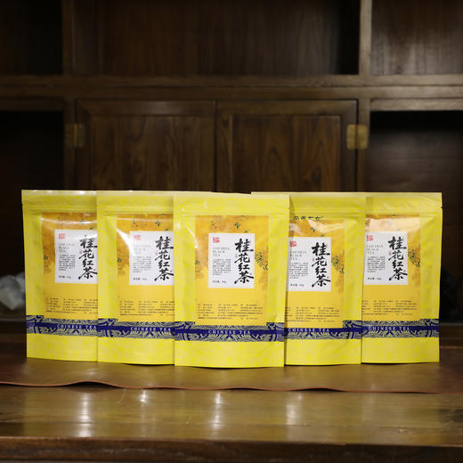 【桂花红】金桂窨制 高扬桂花香 清新爽口 入口清甜 60g*5袋 商品图0