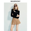【商场同款】MAXRIENY复古少女a字百褶半裙25夏款收腰短裙波嬉风(货号:MF86SK269) 商品缩略图2
