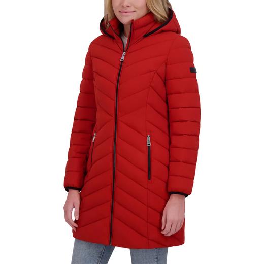 好折！DKNY 女士长款Walker棉服 商品图6