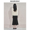 MAXRIENY2024秋冬女士气质小香风马夹百搭时尚毛绒无袖上衣(货号:MS85FU754) 商品缩略图3