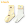【商场同款】巴拉巴拉儿童袜子秋冬女童学生袜含羊毛保暖萌两双装 商品缩略图4