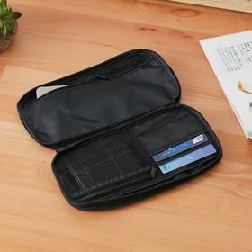 NITORI宜得利家居 钱包一体证件收纳包机票保护套出国多功能旅行护照包