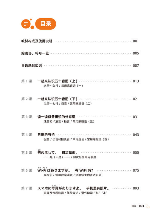 全能日语听说读写教程(初级上) 商品图2