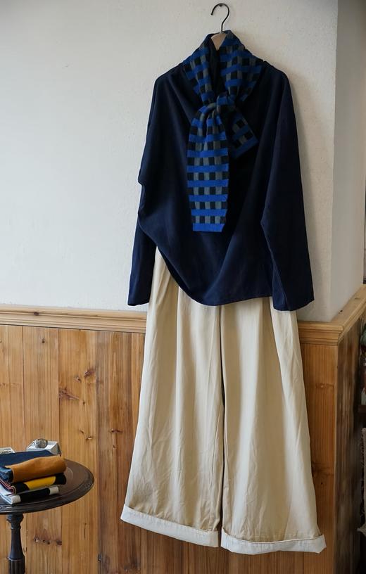 elsa esturgie2色堆领上衣 商品图6