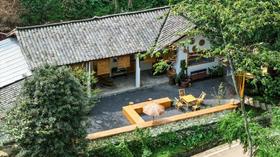 【大邑·593号院】4房小院，山里小院，临溪玩水，避暑，聚会xjxy