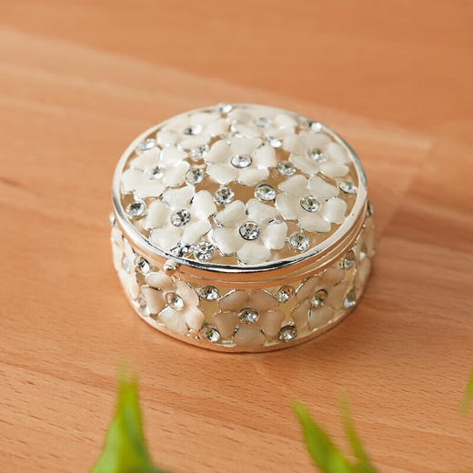  化妆台收纳盒桌面饰品盒 心形方形圆形饰品盒 商品图3