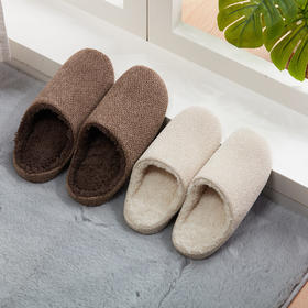  秋冬室内时尚情侣男女通用拖鞋雪尼尔软底拖鞋 SB2501