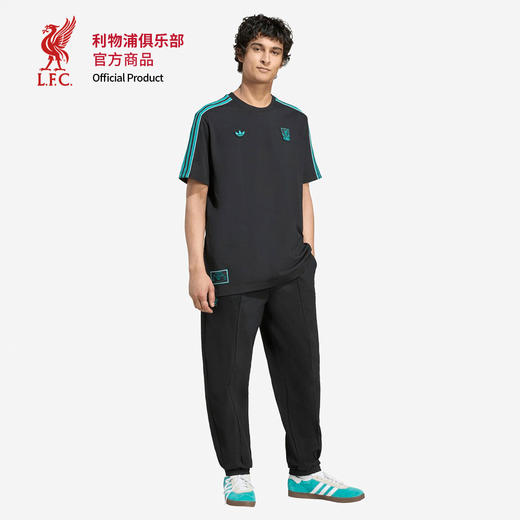 【官网同款】利物浦俱乐部 | ICON短袖休闲文化T恤黑色百搭 商品图2