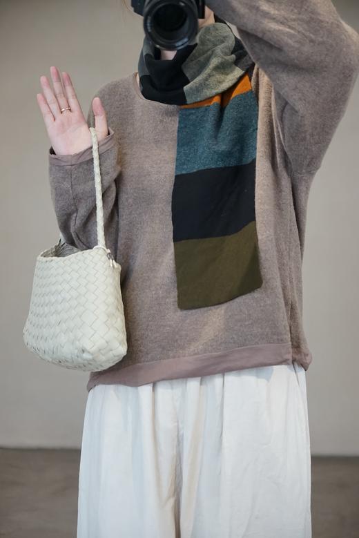 elsa esturgie 2色圆领毛衣 商品图0