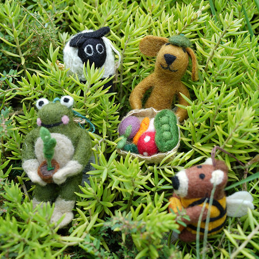 北京仓｜Felt So Good-Black Sheep Felt Easter-快乐奔跑小绵羊 羊毛毡 挂件［英国设计师］ 商品图4