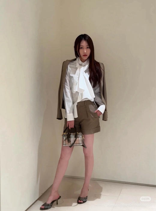 95-3 独家圆正 高端顾客入 BB精致剪裁 一粒扣羊毛西装 穿卡其10修身/黑色12宽松 商品图6