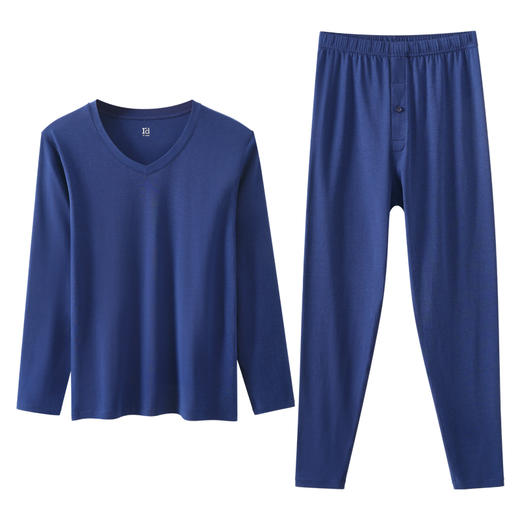 爱帝男士亲肤抑菌优可丝高弹保暖打底内衣套装 商品图7