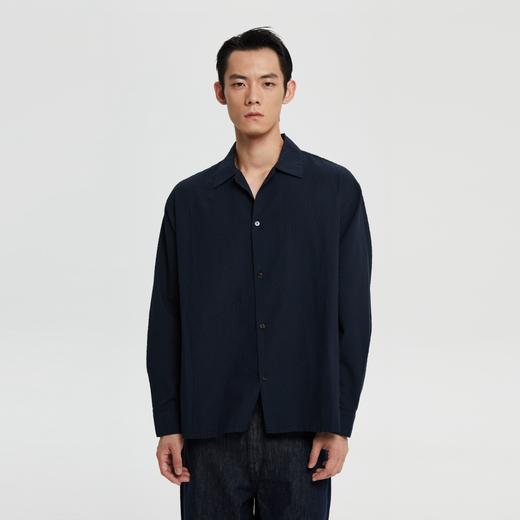 oneup泡泡纱宽松衬衫 商品图1