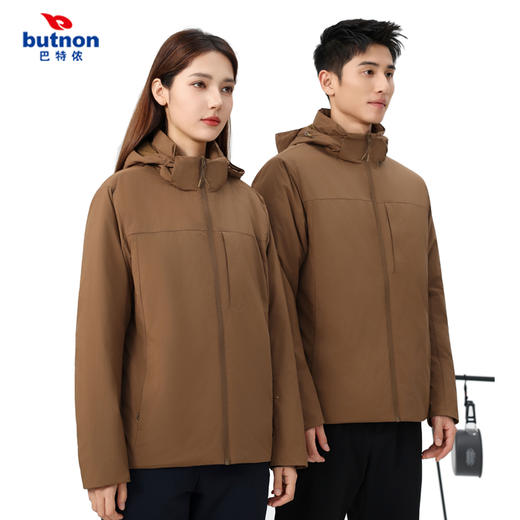 巴特侬运动棉服外套男女同款5615 商品图0