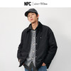 NPC潮牌拼接灯芯绒领口羽绒夹克男教练夹克短裤秋冬鸭绒NP57DJ62 商品缩略图0