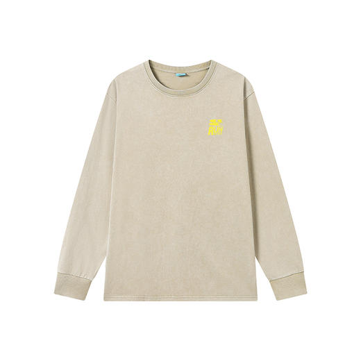 CryingCenter 阳光晒褪质感 Run Together一起跑步长袖上衣 商品图3