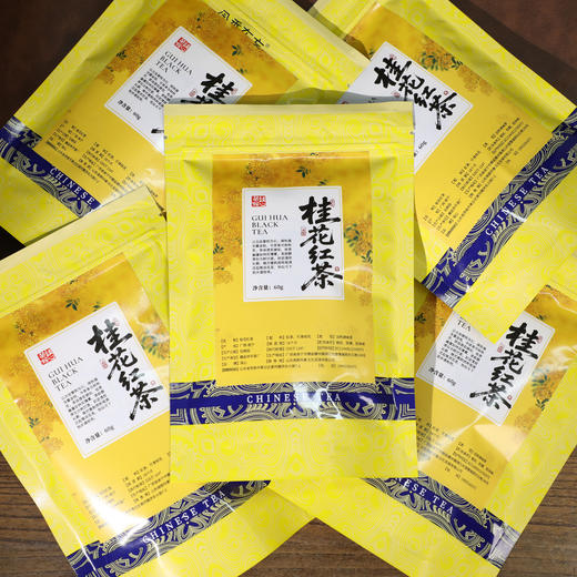 【桂花红】金桂窨制 高扬桂花香 清新爽口 入口清甜 60g*5袋 商品图2
