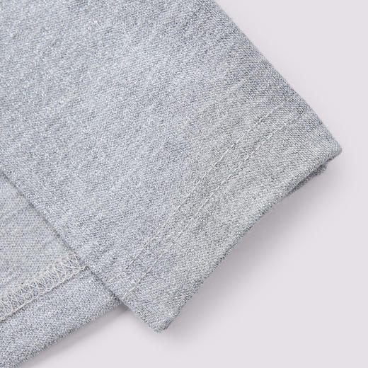 MAXRIENY2025秋冬小众设计感灰色褶皱高腰开叉卫衣包臀半裙半身裙 商品图3