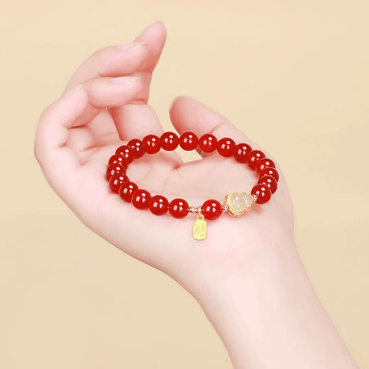 普陀山-红玛瑙玉葫芦 商品图2