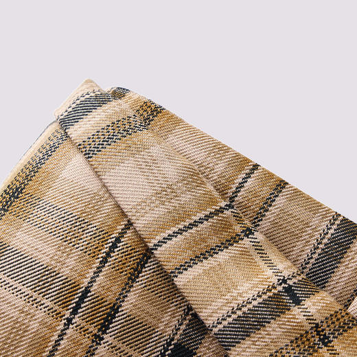 MAXRIENY复古格纹结构半裙美拉德穿搭裙子(货号:MS85SK067) 商品图1