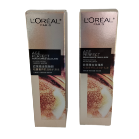欧莱雅金致臻颜松露奢养肌活修护源液65ml+乳液50ml(促销品）