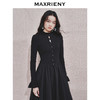 MAXRIENY【商场同款】精致优雅连衣裙24冬款法式复古赫本风小黑裙(货号:MS85DR764) 商品缩略图2