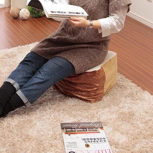 家居创意新奇面包坐垫厚切土司坐垫 商品图4