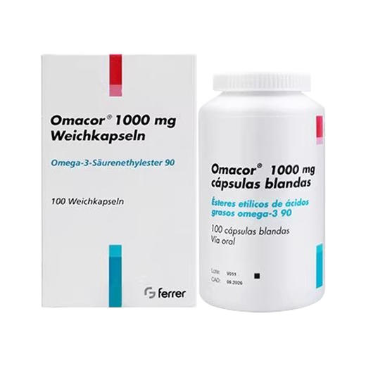 德国Omacor欧玛可鱼油Omega-3 100粒【德国直邮 下单请提供身份证正反面照片】 商品图0
