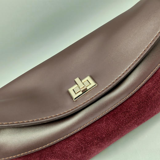 SZ3J01 - 魏红色牛皮包包【诗说先秦~与时尚对话，与年龄和解，与诗意重逢！】 商品图2