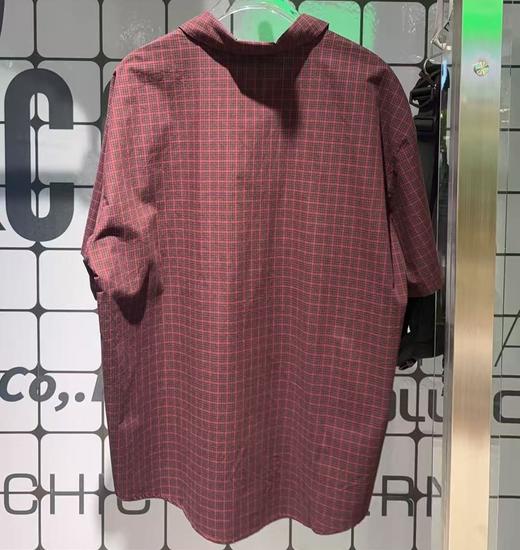 NC翻领格子卡通图短袖衬衫50717（红）秋季153012570321 商品图3