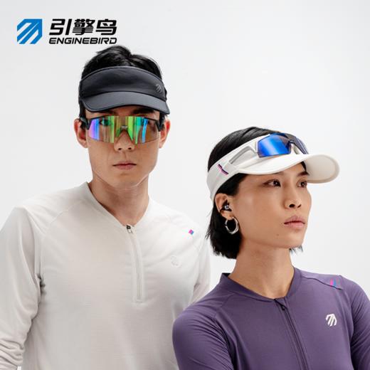 引擎鸟男女同款轻云运动防晒空顶帽 商品图0
