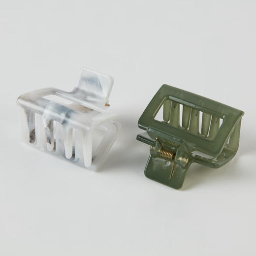  简约发饰高马尾固定抓夹发夹马尾夹 2件套 商品图7