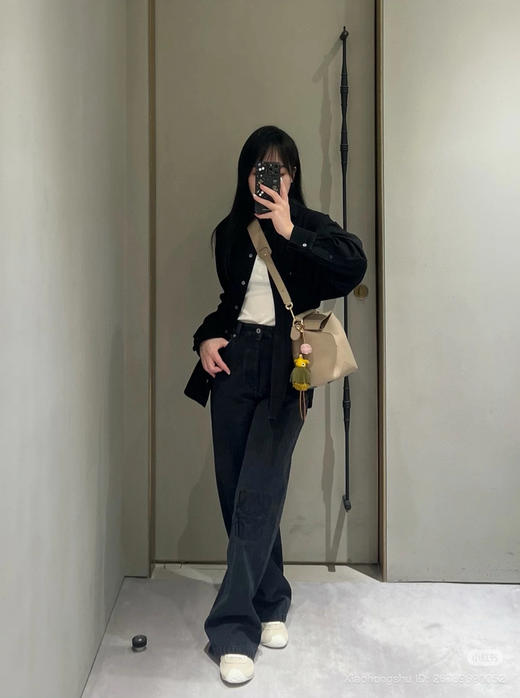 95-2 极限特惠 人手一条 lew绣花 直筒牛仔裤 我穿38很合身 穿40宽松 商品图5