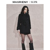 MAXRIENY【商场同款】纯色羊毛外套24秋围脖蝴蝶结领收腰系带设计(货号:MS85CT756) 商品缩略图2