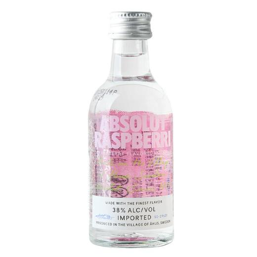 绝对风味伏特加(覆盆莓味)_38%vol_50ml 商品图0