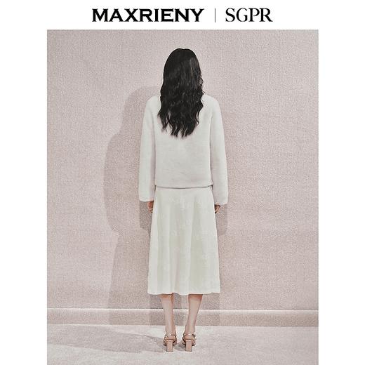 MAXRIENY【商场同款】贵雅新中式外套2024秋冬新款盘扣气质上衣女(货号:MS85JA534) 商品图2