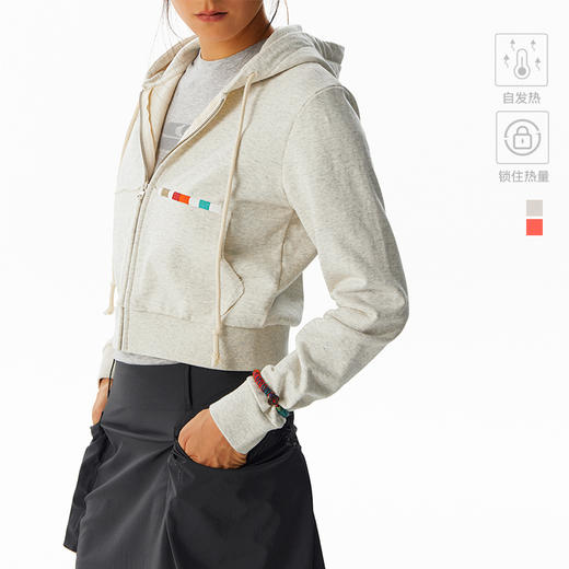 CryingCenter 正肩短款连帽开衫卫衣外套 哭喊中心 商品图1