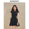 MAXRIENY2024年新中式提花花苞连衣裙美拉德穿搭(货号:MS85DR078) 商品缩略图0