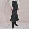 MAXRIENY法式复古感鱼尾半裙2024秋冬半身裙 商品缩略图0