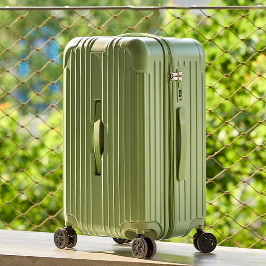 洛克兰秘境系列拉链箱CRXB70  牛油果绿/白色/黑色 商品图9