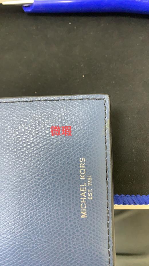 191934839788 迈克高仕MICHAEL KORS MK WARREN男士真皮两折多卡位手拿长款钱包【18x2x10cm】 商品图4